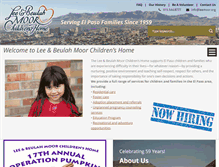 Tablet Screenshot of leemoor.org